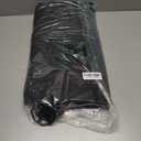 Universal Foldable Car Backseat Organizer with Table Tray, Car Seat Back Protector with Touch Screen Phone Holder, Premium Leather Kick Mats with Storage Pockets Tissue Holder (Black) 