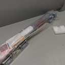 Retractable Baby Gate for Stairs, 55" Wide Mesh Dog Gate Indoor, 34" Tall Child Gate for Doorways, Hallways, Deck, Indoor Outdoor Pet Baby Safety Essentials for Home, Grey (Gray)