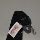 Perri's Leathers Ltd. - Nylon Guitar Strap with Lock Ends - Adjustable Guitar Strap from 39" to 58" for Electric, Acoustic, Bass Guitar - Black (NWSPL-7157)