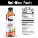 Bai Iced Tea, Narino Peach, Antioxidant Infused Supertea, Crafted with Real Tea (Black Tea, White Tea), 18 Fluid Ounce Bottles, 12 count (EXP 07/10/26)