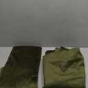 Dchola Olive Green Velvet Curtains for Bedroom Window, Super Soft Vintage Luxury Heavy Drapes, Room Darkening Rod Pocket Curtain for Living Room, W52 by L96 inches, 2 Panels