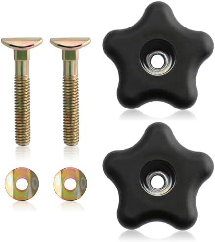 MOTOALL 92-2260 & 106-4161 Knobs with Screws for Toro Handle