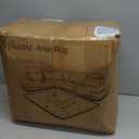 Ophanie Area Rugs 9x12 Living Room, Large Grey Bedroom Carpet, Big Shag Indoor Thick Soft Nursery Rug, Gray Fluffy Carpets for Boy and Girls Room Dorm Home Decor Aesthetic