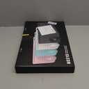 Wireless Keyboard and Mouse Combo - Full-Sized Ergonomic Keyboard with Wrist Rest, Phone Holder, Sleep Mode, Silent 2.4GHz Cordless Keyboard Mouse Combo for Computer, Laptop, PC, Mac, Windows, White