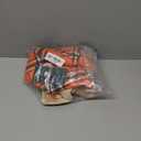 Kuoser Waterproof Dog Coat, Reversible Dog Jacket for Medium Dogs, Adjustable Durable Doggie Winter Coat Warm Puppy Cold Weather Apparel from Small to Large Breed, Orange M (Medium (Pack of 1))