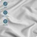 Bare Home Microfiber Pillow Cases - King 20x36 - Cooling Pillowcases - Double Brushed - Easy Care - Envelope Closure (King Pillowcase Set of 2, Cloud Grey)