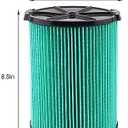 2 Pack VF6000 5-Layer Pleated Replacement Vacuum Filter Compatible for Ridgid Shop Vac 5-20 Gallon Wet/Dry Vacuums,Fit for Husky 6-9 Gallon Vacs