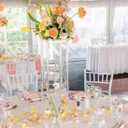 10 Pcs Wedding Centerpieces Acrylic Vases Clear Column Flower Vase Stands 7.87'' x 7.87'' x 31.5'' Rectangular Flower Display Table Stands for Wedding Party Events Reception Table Decor