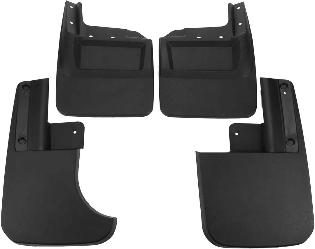 Mud Flaps Splash Guards for Jeep Gladiator(Rubicon)2022-2024 Front and Rear Mud Guards 1 Set
