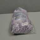 Civkor Bathroom Rugs Set 2 Pieces Light Purple Butter Chenille, Shiny Noodle Bath Mat Rug Set with Non Slip Backing, Super Water Absorbent Machine Washable 31x20 and 24x16 Inch, Lavender