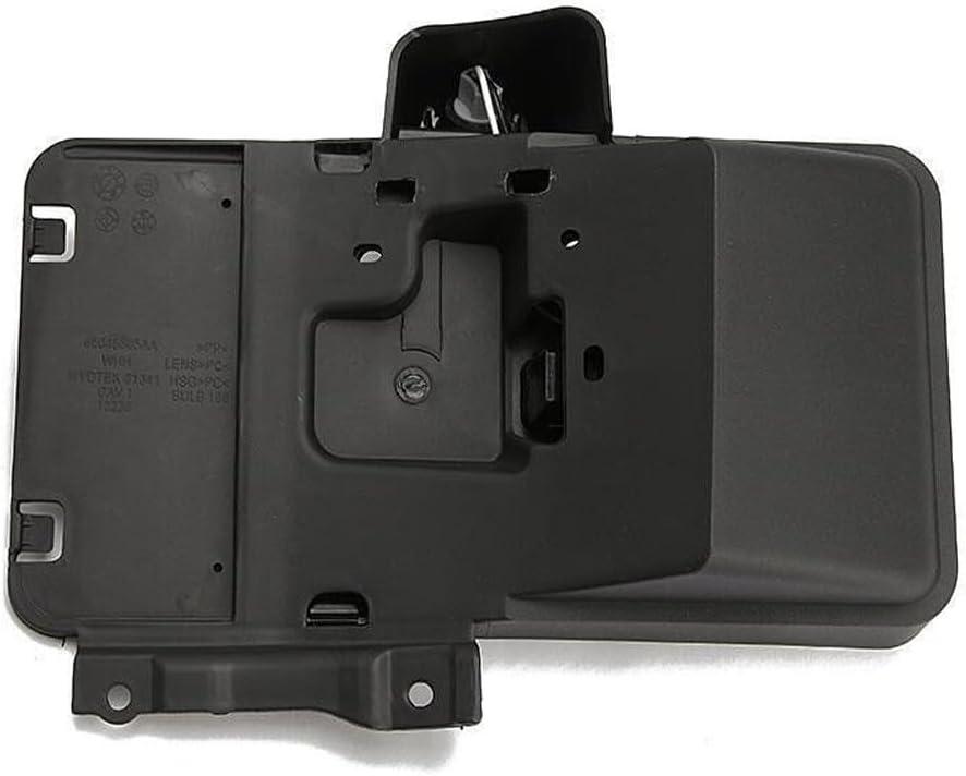 Rear License Plate Mounting Holder Bracket for Jeep for Wrangler 2007-2017 for Wrangler JK 2018 13.3 X 9.7 X 4.6 Inches-Size Black 12 Volts 68064720AA