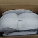 Ergonomic Memory Foam Support Pillow & Travel Mattress Pad Set – Portable Body & Neck Cushion with Adjustable Strap and Breathable Washable Covers, Support Pillow: 14" L × 12" W × 5" H