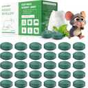 ZAYMAN Mouse Rodent Repellent, 32 Pack Peppermint Lemon Oil Mice Repellent for Squirrel Rats Spider Pest Control Indoor & Outdoor, Mice Deterrent Replace Trap Poisoning Family & Pet Safe