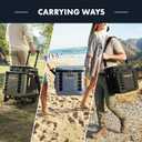 Wrangler ATG Rolling Picnic Cooler Bag 12"D x 13.5"W x 14.5"H