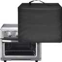 Heat-Resistant Nylon Waterproof Dust Cover for TOA-60 Convection Toaster Oven Airfryer, for Instant Pot Duo Crisp 11-in-1 Air Fryer, Electric Pressure Cooker 6 Quar (16.53X16.53X14.96 IN)