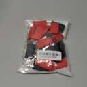 RED WOLF 20PCS 2 AWG-5/16 Marine Grade Wire Lugs, Tinned Copper Ring Terminal Connectors Ends W/3:1 Dual Wall Adhesive Heat Shrink Tubing, Heavy Duty Anti-Rust Battery Cable Ends