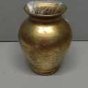 Ceramic Golden Vase