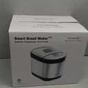 KITCHENARM 29-in-1 SMART Bread Machine with Gluten Free Setting 2LB 1.5LB 1LB Bread Maker Machine with Homemade Cycle - Stainless Steel Breadmaker with Recipes Whole Wheat Bread Making Machine