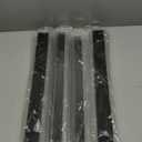 Mahjong Racks with Pushers, Anti-Slip Design Clear All-in-One Mahjong Racks and Pushers - Modern American Mahjong Tile Racks Set of 4 (Transparent)