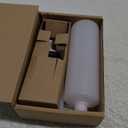 Sink Soap Dispenser Brushed Nickel, Soap Dispenser for Kitchen Sink Stainless Steel Refill from The Top Built in Sink Soap Dispensers with 13 OZ Soap Bottle