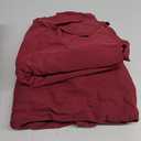 DECOLURE 100% Viscose Derived from Bamboo Sheets King Size Pack of 4- Ultra Soft & Luxuriously Cooling, 17" Deep Pocket, Double Stitching, Perfect for Hot Sleepers - King Bed Sheets (Burgundy)
