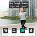 Women's High Waisted Yoga Pants Buttery Soft, Squat Proof Leggings for Workout, Gym, Running, Yoga, 3XS to Plus Size (Black, S)