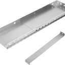 Floating Shower Bench Kit, Pre-Formed Adjustable Shower Bench from 34.5 to 62, Wall Mount Stainless Steel Bench Seating with Accessories