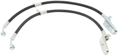 ApplianPar Rear Left and Right Side Brake Hydraulic Hose for Honda Civic 2006-2011 Acura CSX 2006-2007