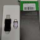 Wireless CarPlay Adapter for Apple iPhone - Wired to Wireless CarPlay Dongle, Plug & Play for iOS 10+ & Wired CarPlay Cars 2016+, USB & Type-C Port