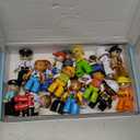 Large Magnetic People Figures for Kids-15pcs,3Community Helpers Toys People Set Perfect for Magnetic Tiles Building Blocks for Toddlers Boys Girls Ages 3 4 5 6 7+,Creative Magnet Toys Expansion Pack