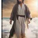 Christ Diamond Painting Kits for Adults, Jesus Walking On Beach Art Paintings Kit 5D Round Full Drill Craft for Room Bedroom Decor Gift 15 1/2 x 23 1/2nch