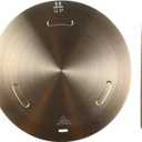 Heat Diffuser Plate for Gas Stove, Beswarmy Induction Cooktop Adapter Plate with Removable Handle, Heat Conduction Induction Plate Adapter 7.9inch (Rose Gold)