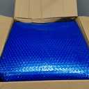 Solar Pool Cover 15 Ft Diameter Round Solar Blanket for Above Ground Inground Pools, Hot Tub SPA Bubble Wrap Pool Protector, 12 Mil Circle Thermal Covers Floating Blanket Mat for Swimming Pools