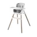 Chicco Zest LE 4-in-1 Folding High Chair, Feeding Chair, Toddler Chair and Youth Stool, Multi-Use Easy Clean High Chair, Crema/White