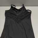 Women Camisole Ballet Leotards for Dance Gymnastics Outfits Drawstring, Full Front Lining