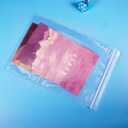 iMailer - 200 Count - 8" x 10" Zip Bags - Clear Reclosable Zip Plastic Poly Bags 2 Mil with Resealable Lock Seal Zipper for Art Prints, Brochure, Photoes, Handicraft Gift