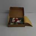 Faux Flower Swag Set of 2 for Wedding Welcome Signs Floral Swag Wedding Reception Ceremony Signs Decor (Red) (Burgundy Red & Cream)