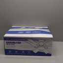 Ceiling Fans with Lights- 52" Low Profile Indoor Ceiling Fan with Light and Remote/APP Control, Flush Mount, 6 Blade, LED Dimmable DC Reversible Modern Ceiling Fan for BedroomWhite