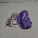 Dark Purple Wig for Women, Dark Purple Wavy Wig Middle Part 26 Inch Purple Wigs Heat Resistant Synthetic Wigs for Daily Party Use