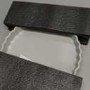 MORA Ceramic Tart Pan, 9.5 Inch Large Porcelain Baking Dish for Tarts, Quiche, Pie, Flan etc. Fluted Ruffled Edge, Oven, Microwave, Freezer, and Dishwasher safe - Great Gift For Bakers - Earl Grey