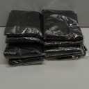 Spandex Folding Chair Covers, Black Folding Chair Slipcovers 10 PCS, Universal Fitted Chair Slipcovers for Wedding, Party, Banquet, Holidays, Celebration