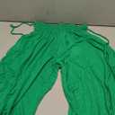 Womens Elastic High Waisted Palazzo Pants 2024 Summer Trendy Casual Wide Leg Pant Long Lounge Trousers with Pocket (Small)