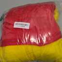 SWEETXIN Adult Onesie Halloween Cosplay Plush Flannel Hooded Pajamas Costume Loungewear (Large, Yellow Bear)