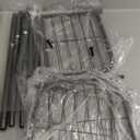 LINZINAR Plant Stand Indoor Outdoor Metal 6 Tier 7 Potted Multiple Flower Pot Holder Shelf Planter Display Shelving Unit for Patio Garden Corner Balcony Living Room (6 Tier 7 Potted, Dark Grey)