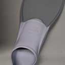 Speedo Unisex-Adult Swim Training Fins Rubber Long Blade (Large, White/Grey SIOC)