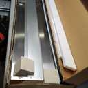 Stainless Steel Shelf 12" x 48" - 2 Pack 350 lb Wall Mounted Commercial Stainless Steel Shelves Metal Shelving for Restaurant, Bar, Utility Room, Kitchen and Garage (2 Piece Set)