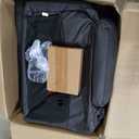 COMHOMA Recliner Chair, Swivel Rocker Recliners, Reclining Sofa with Side Pockets, Cup Holders for Living Room, Bedroom (Black)