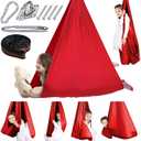 Chihee Sensory Swing Therapy Swing Hammock Indoor Outdoor for Kids, Hardware Included, Soft Breathable Nylon Cuddle Swing Joy Hammock for Child Adult with Autism, ADHD, Aspergers, Sensory Integration