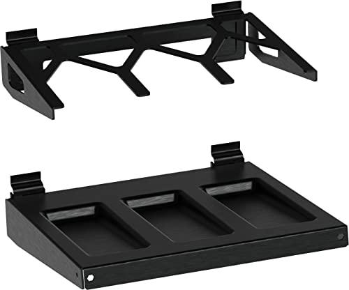 Lockdown Securewall Vertical Long Gun Hanger, Steel Construction and Custom Storage for Firearms, Vaults, and Gun Rooms