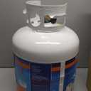 Flame King 20 lb and 30 lb Steel Propane Tanks with OPD Valve, Built-In Gauge